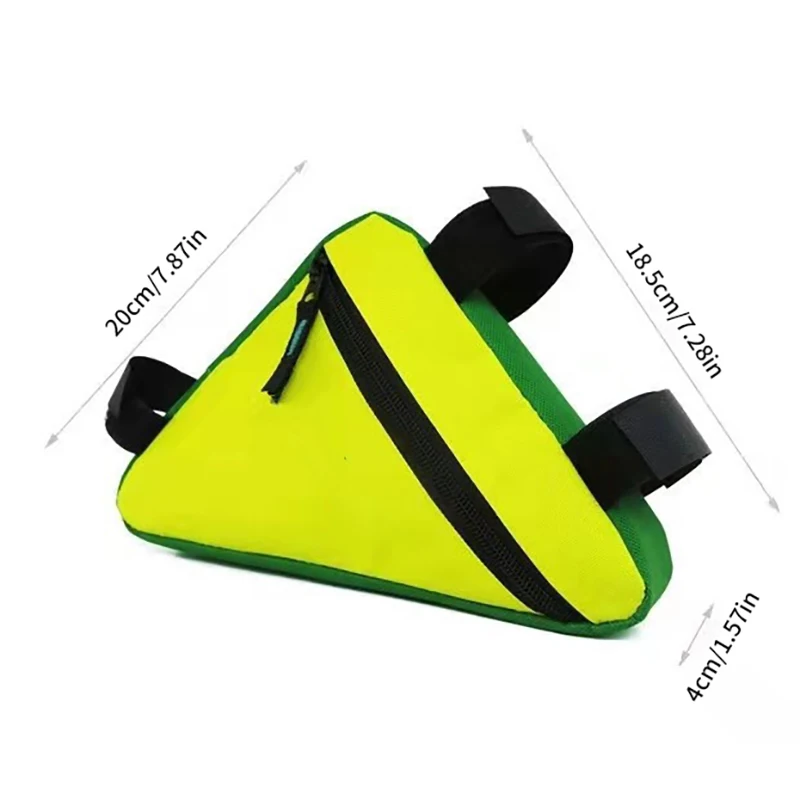 New Triangle Cycling Bag Bike Bicycle Front Saddle Tube Frame Pouch Bag Holder Outdoor Sport Triangle bicicletta Bag