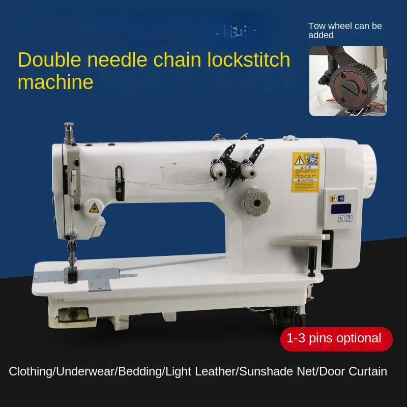 3800 Chain Double Needle Lockstitch Sewing Machine