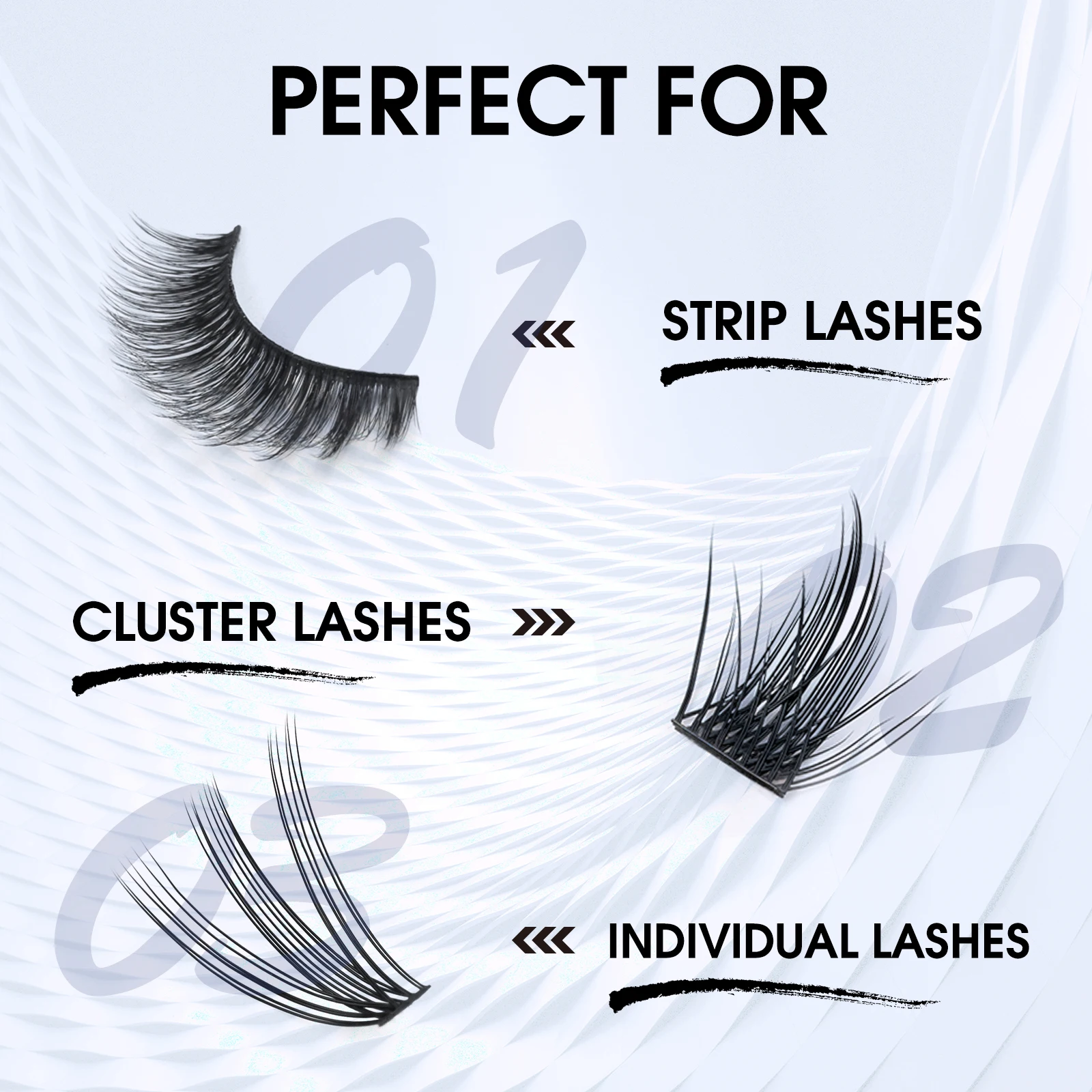 EASITENSION Korea Professional White Glue Waterproof Cluster Lashes Glue Quality High DIY Lash Adhesive Lashes Glue