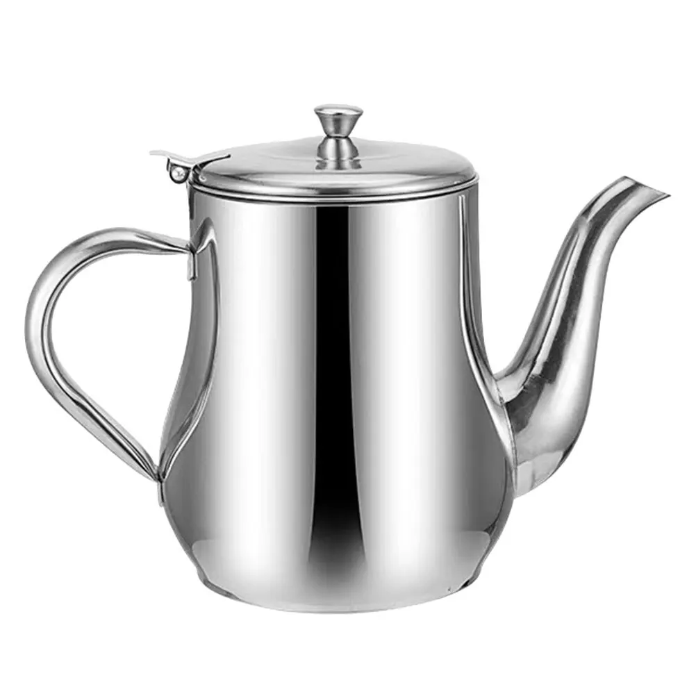 

24Oz Stainless Steel Oil Storage Container Filter Pot Leakproof Drip-Free Pouring For Kitchen Cooking Bacon Grease Saver With