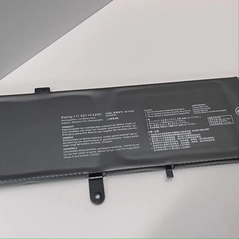 SupStone B31N1632 0B200-02540000 0B200-02540300 Laptop Battery For Asus Vivobook X405UQ X405UA X405UR S4000 S4000U S4100U