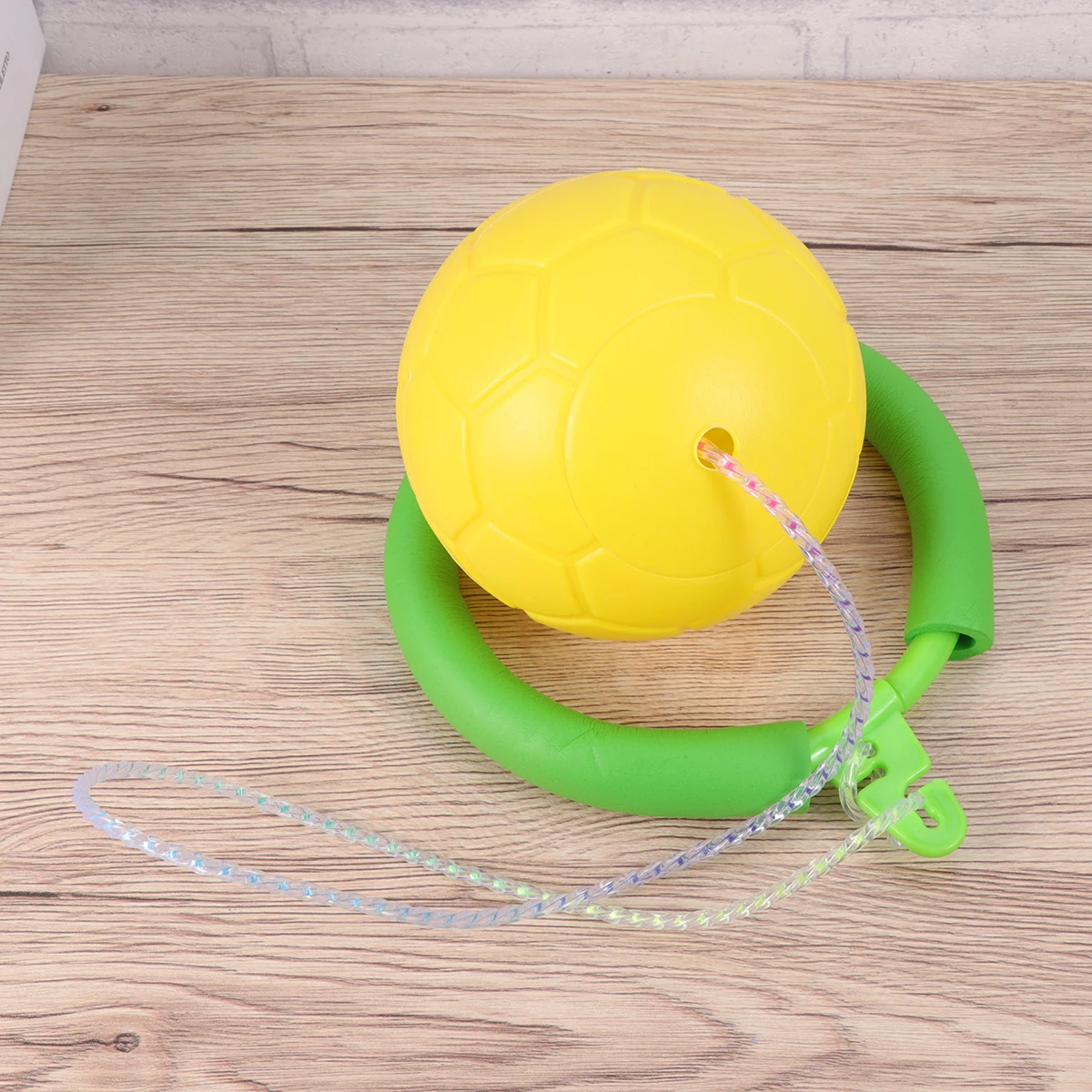 

Kids Toys Rotating Jump Ring Loop Boy Jumping Kick The Ball Yellow Child Fitness