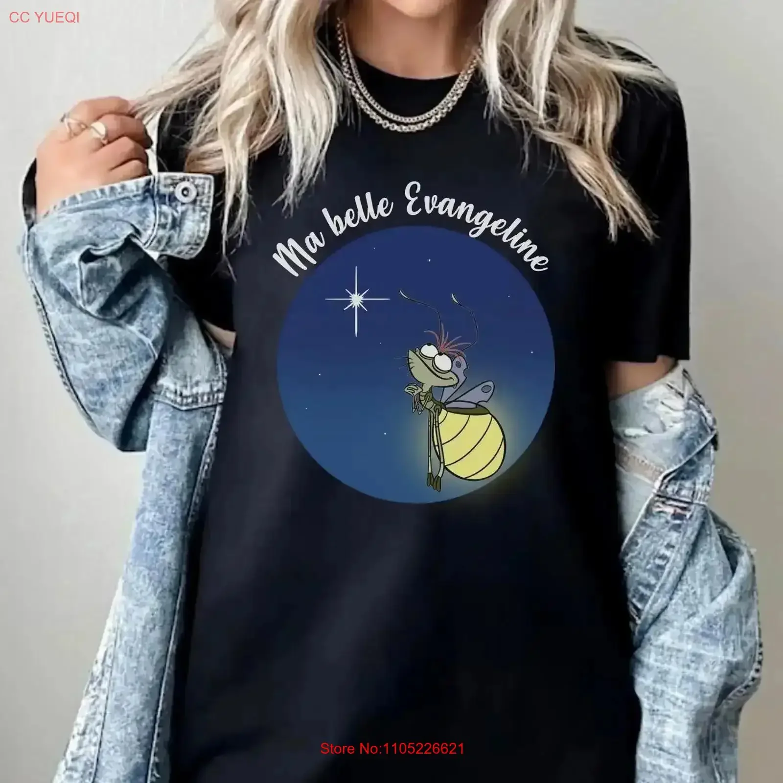 Princess And Frog Ray Firefly Evangeline Ma Belle T shirt SweaT vintage Washed graphic Stylish Top For Everyday Wear vintage