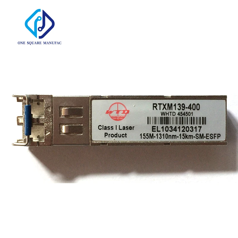 WTD RTXM139-400 SFP-155m-1310nm-15km جهاز إرسال واستقبال الألياف الضوئية