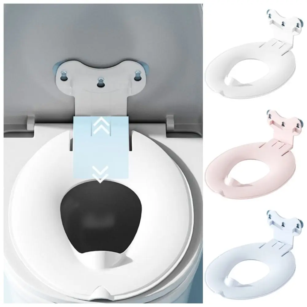 

Splash-proof Baby Folding Potty Seat Nonslip Universal Portable Toilet Seat Cover Adjustable Waterproof Toilet Seat Gasket
