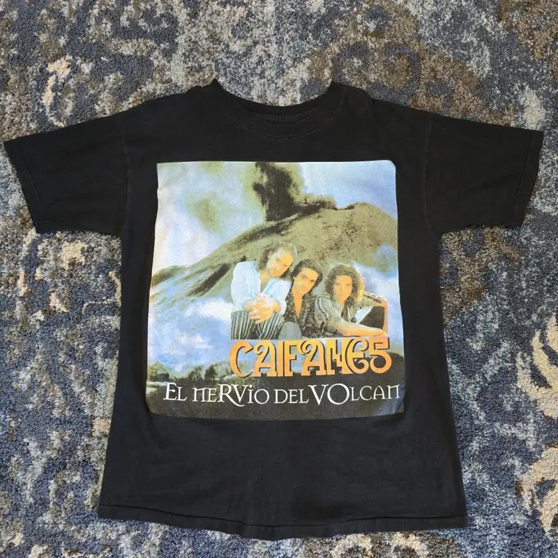 

Vintage 90S Caifanes Mexican Spanish Rock Band T Shirt Size Xl L Rare Boot