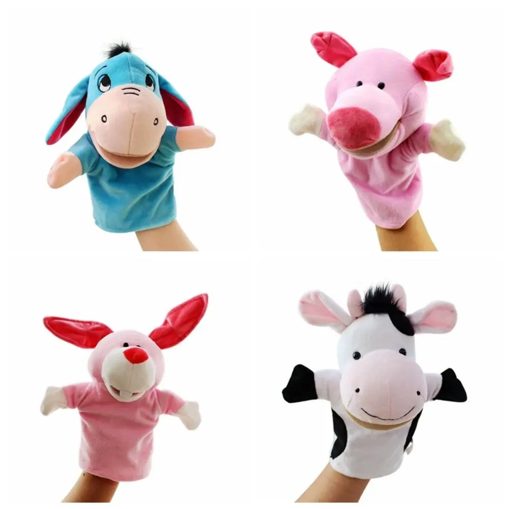 Animali di peluche burattino da dito bambola Anime animali marini bambola da peluche morbida Kawaii peluche bambola da dito regali per bambini