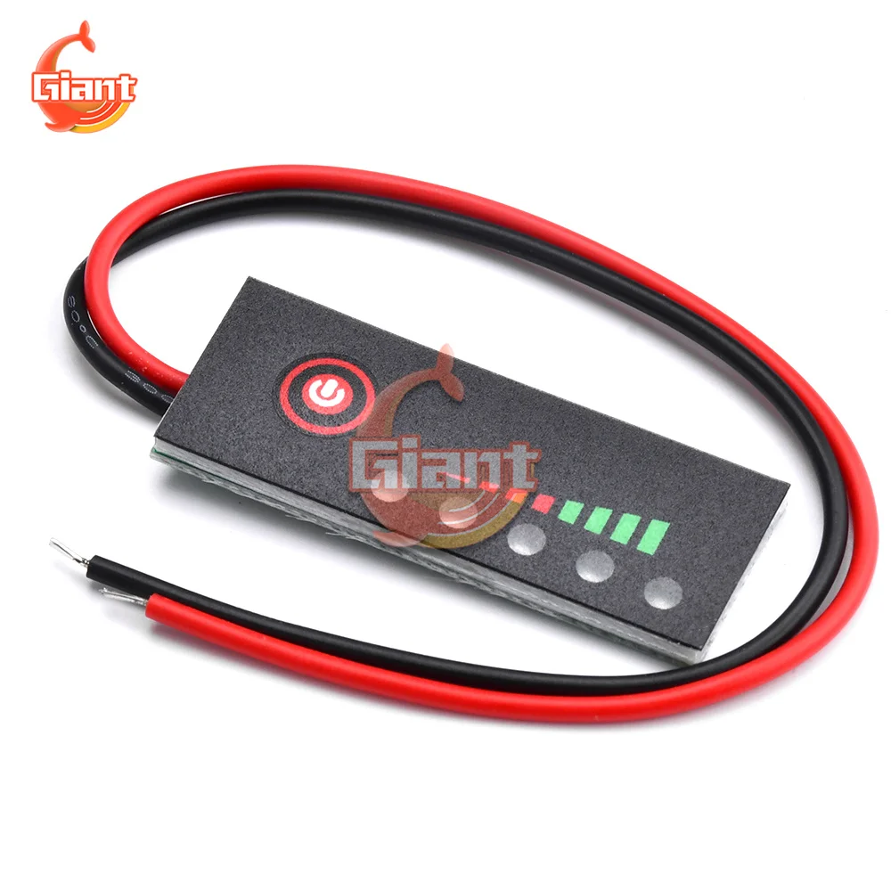 BMS 1S 2S 3S 4S 5S 6S litio LiFePO4 Test di capacità della batteria indicatore di livello di potenza Display a LED per carica di utensili elettrici