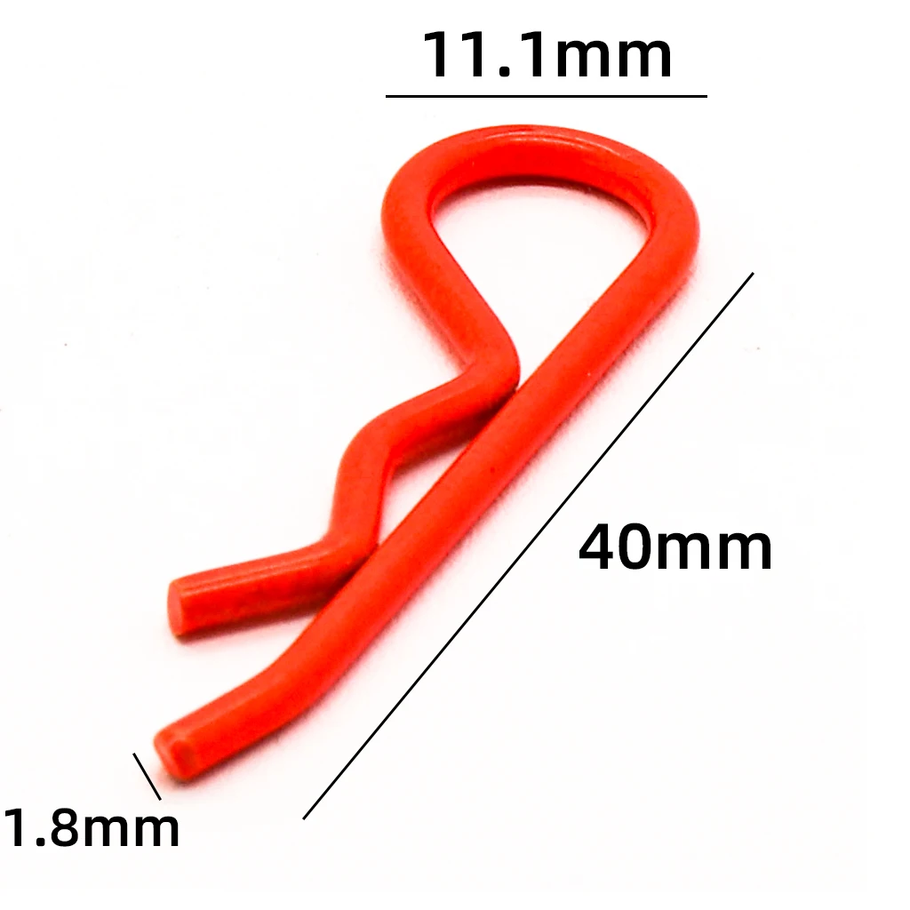 Clips de carcasa de carrocería de coche RC, Pin 1/5, 1/6, 1/8, 1/10, 1/12, para Traxxas, Hsp, Redcat, Rc4wd, Tamiya Axial, scx10, D90, Hpi,