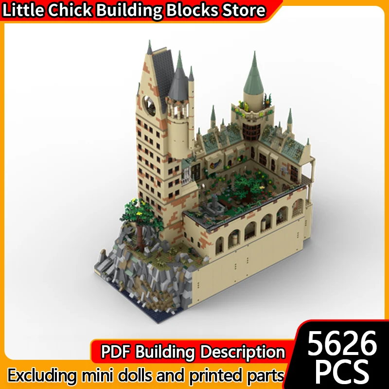 

Magical Movie Model MOC Building Bricks Movie Scene Castle Modular Technology Children Holiday Gifts Assemble Toys Suit