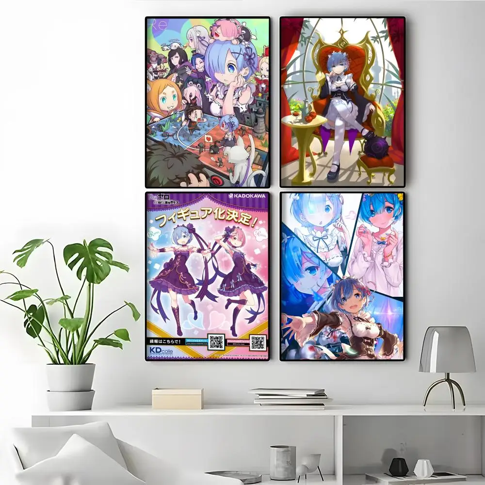 إعادة Z-Zero R-Rem أنيمي المشارك HD أنيمي الساخن موضوع المغني/OST/فيلم مقاوم للماء الذاتي عصا ديكور المنزل