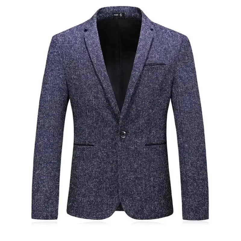 

2023 New Men's Autumn Clothing Men's Casual Business Korean Version Slim Fit Fashion Versatile Small Suit Men's