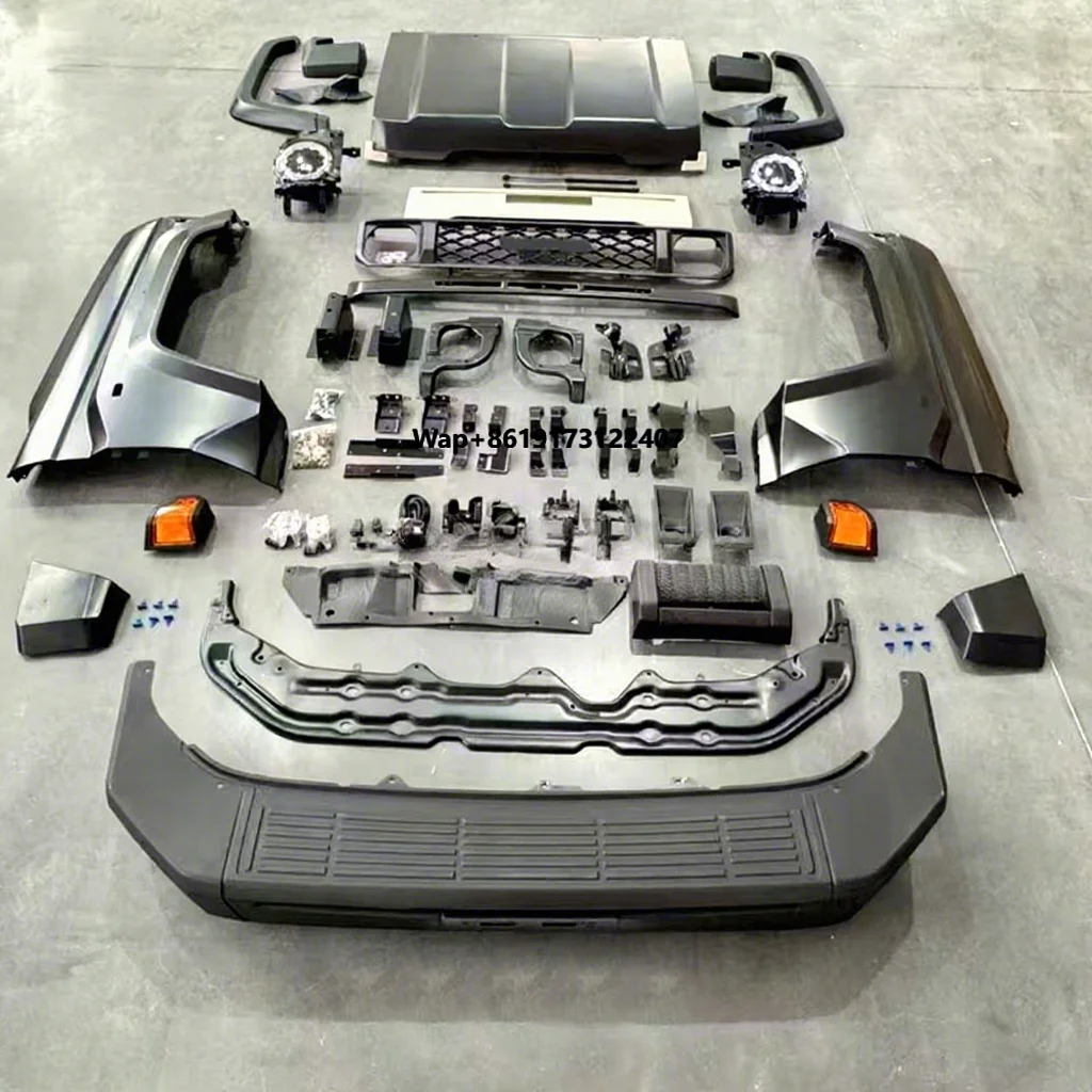 

RAYSEZE Lc71 Body Kit for Land Cruiser LC70 70 Series Front Bumper Upgrade 2024 FJ76 LC76 Kits Headlight Hood Fender