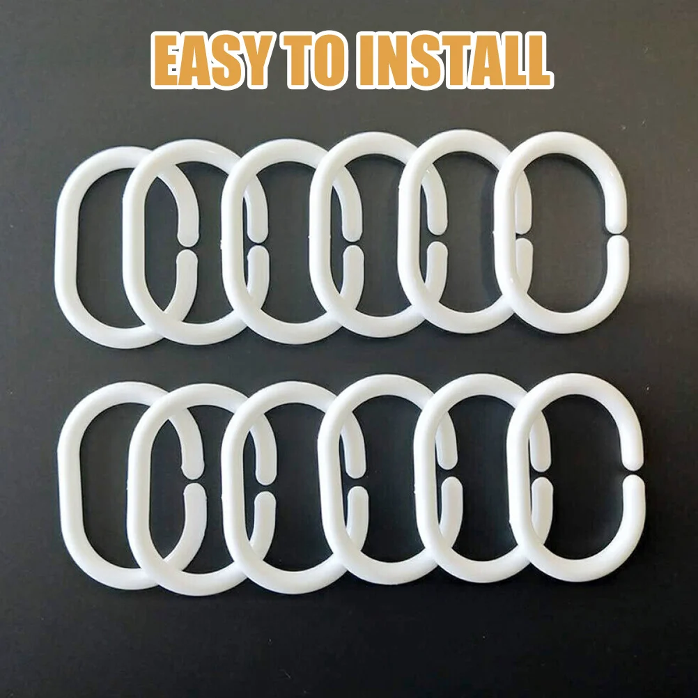 

Shower Curtain Polyester Waterproof Bathroom Curtain with Rust-Proof Grommets Easy Install Modern Design for Bathtub Shower