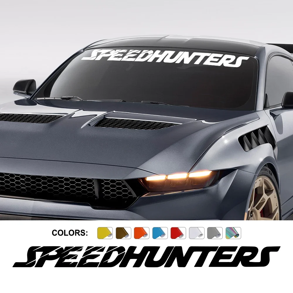 Car Creative Speedhunters Windshield Sticker Auto Window Side Body Decoration Vinyl Decor Decal Motorcycle Tuning Accessories