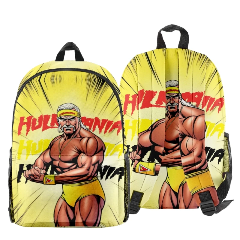 

Рюкзак Халк Хоган, рюкзак с логотипом, модная сумка для покупок, винтажные сумки, персонализированный школьный рюкзак для студентов