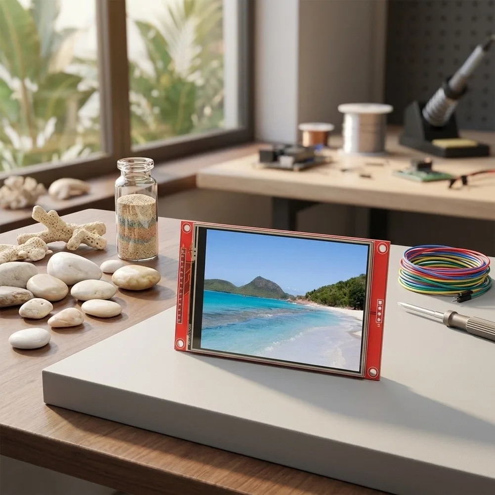 4.0 Inch For SPI TFT LCD with Touch Functionality 480x320 Resolution and For SD Card Slot for Rapid Prototyping Needs