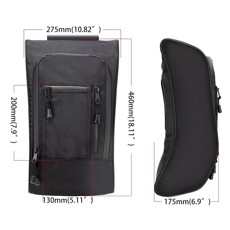 

1Pair Saddlebag Liners Travel Tour Pack Bag For Dyna Electra Street Glide FLHX Road Trips Camping Saddle Bag
