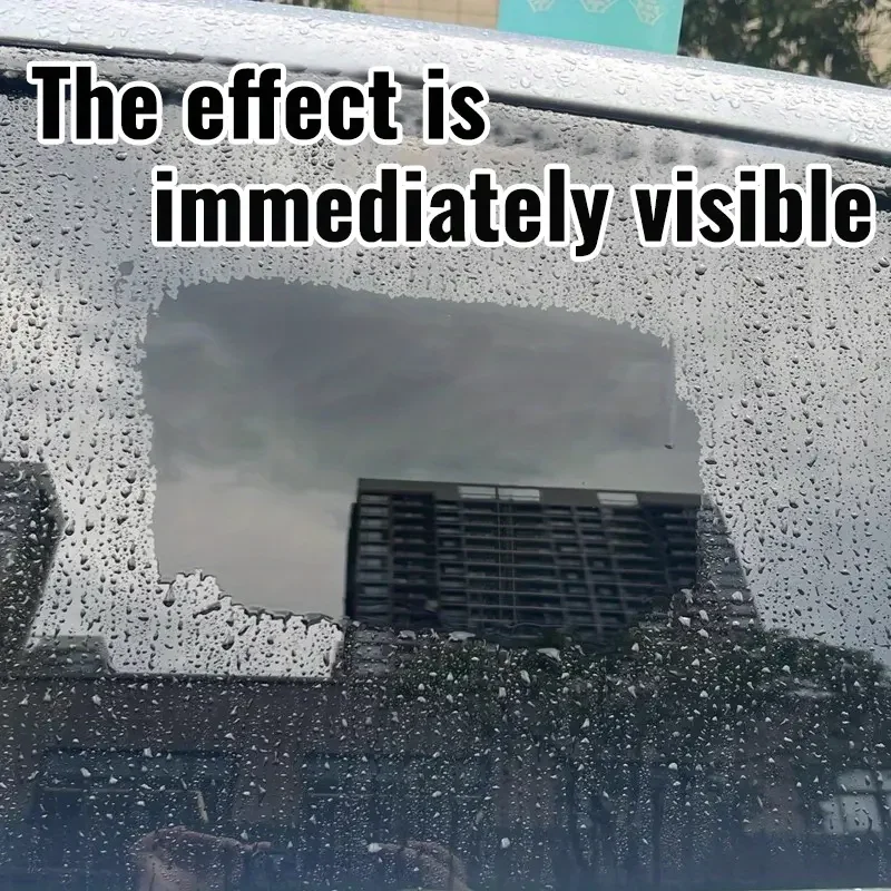 Glass oil film remover, windshield water spot remover,providing streak-free shine for colored and clear glass.