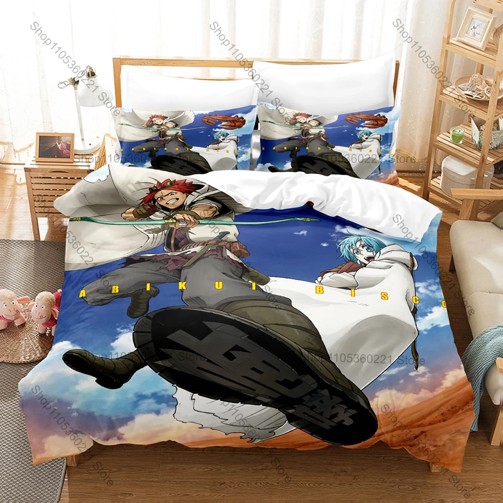 Anime Bedding Set 3Pcs Sabikui Bisco Exquisite Character Print Stylish Decoration For Collectors