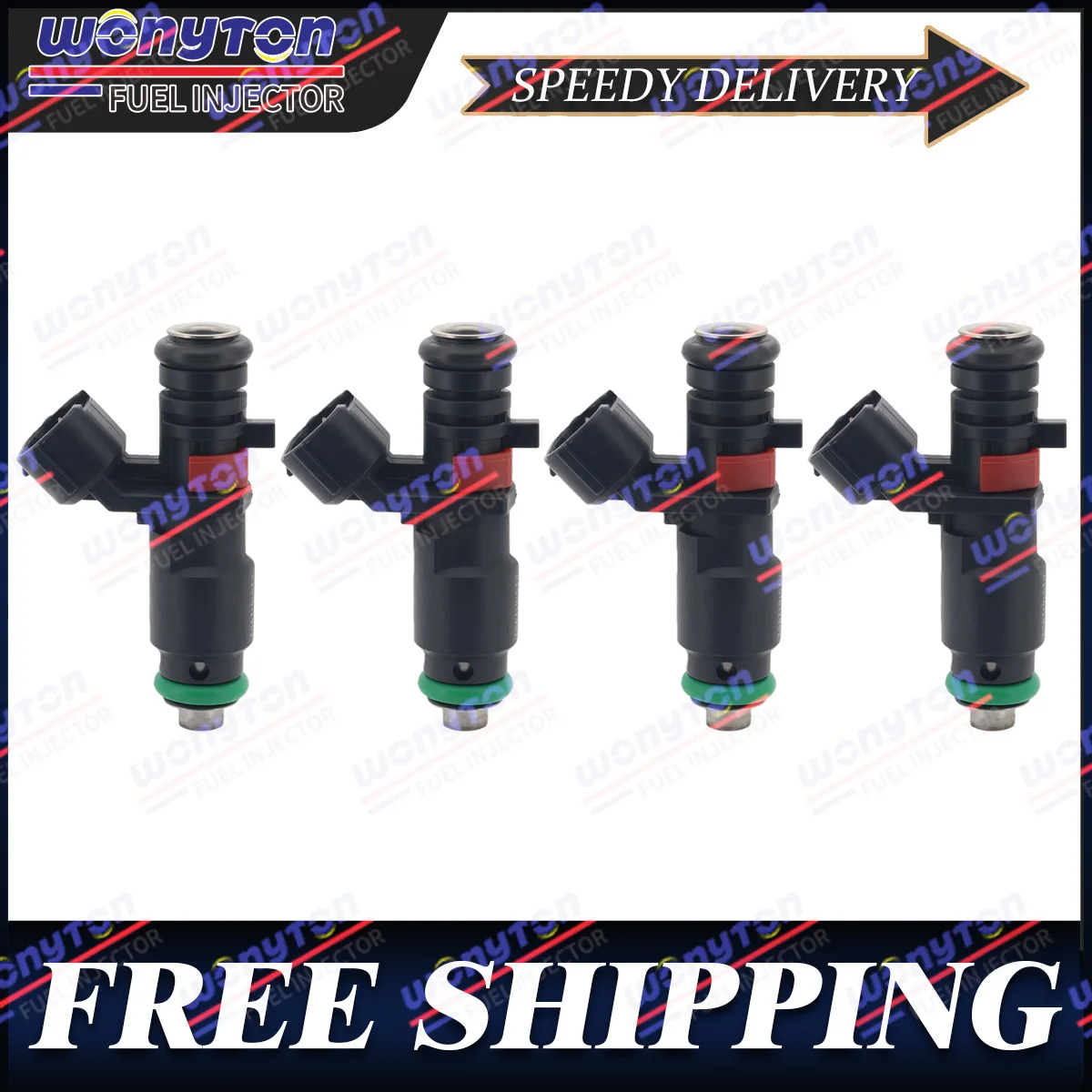 

4PCS Fuel Injector 06A906031CK for VW Jetta 2.0L 2011-18 Seat Ibiza 06A906031CP