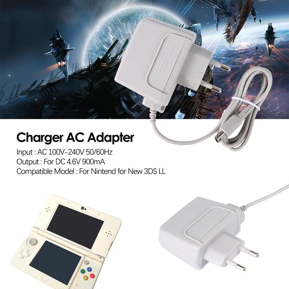 Per Nintendo Ac Adapter Eu Plug Charger 100v-240v adattatore di alimentazione per Xl 2ds 3ds Ds Dsi adattatore ca per accessori Nintendo Dsi