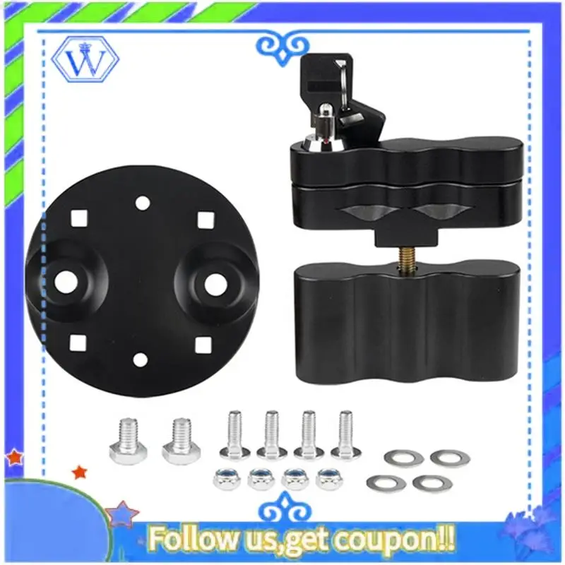 

M46K-Mount Lock с ключами Locking Pack Mount для Rotopax LOX-PM топливного блока или ящика для хранения и резервуара для воды Крепления газового баллона