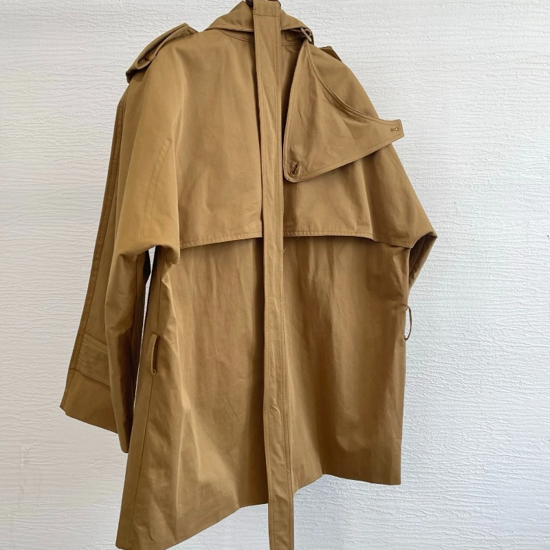 

Autumn Cotton High Quality Pocket Women All-matching Coat Jacket