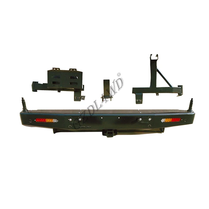 

GZDL4WD 4x4 Rolled Steel Rear Bumper For Land Cruiser LC79 2007+ Back Bumper