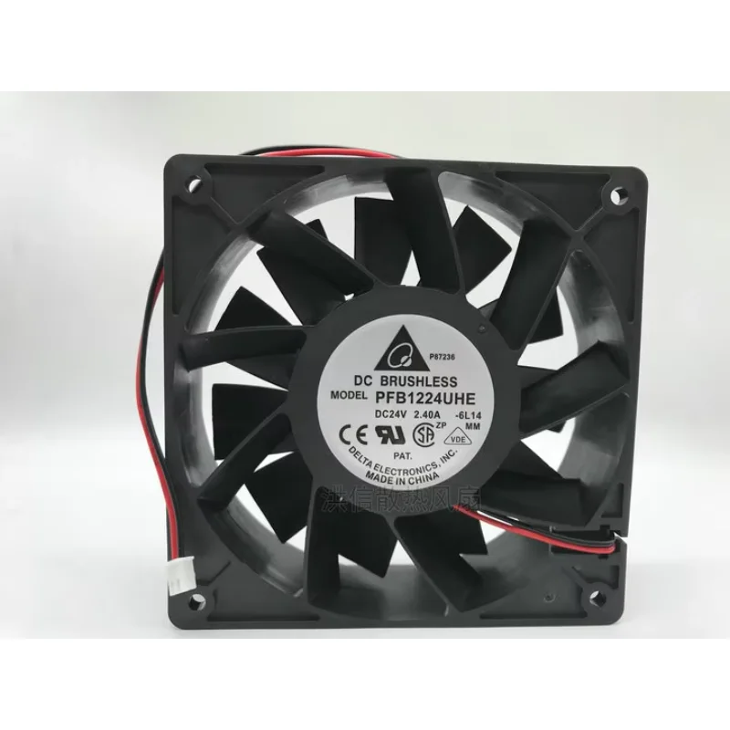 

Ltsf For Delta Electronics FFB1224EHE DC 24V 1.5A 120x120x38mm 3-Wire Server Cooling Fan 12cm