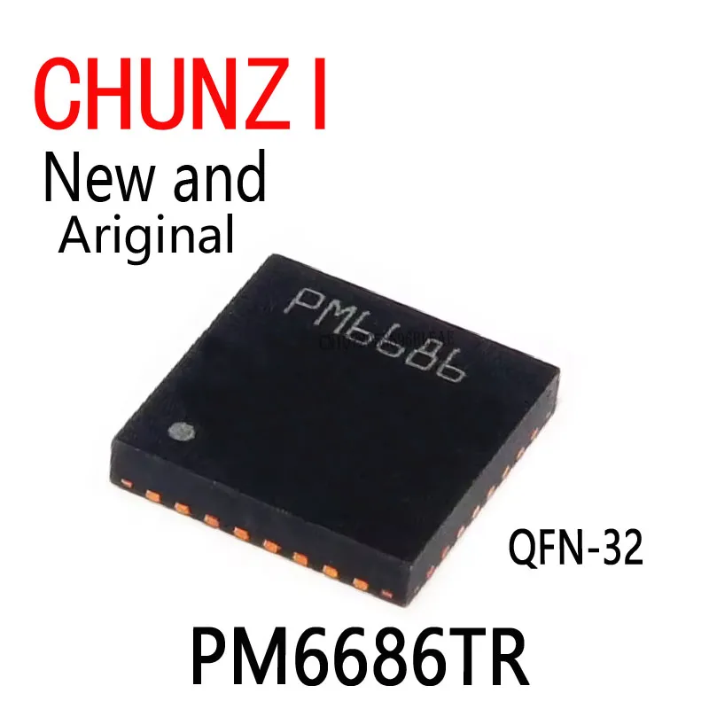 10pcs New and Original PM6686 Switch Controller Chip Laptop Chip QFN-32 PM6686TR
