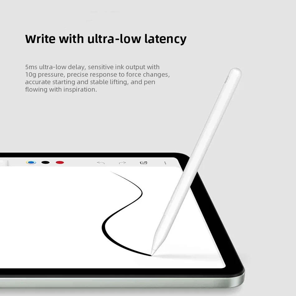 Original Redmi Stylus Pen 240Hz Draw Writing Screenshot Tablet Screen Touch 4096 level Type-C Charging Only For Redmi Pad Pro