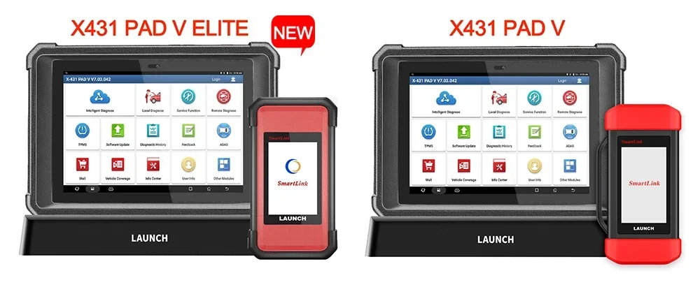 X431 PAD V Elite أدوات تشخيص السيارات بنظام كامل J2534 CAN FD برمجة عبر الإنترنت الترميز النشط تستر السيارات obd2 الماسح الضوئي