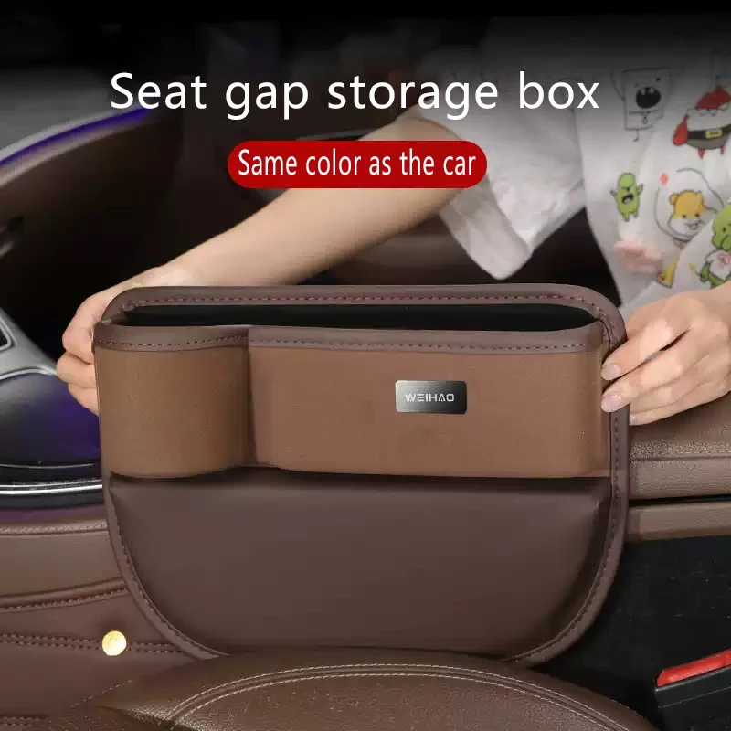 

Car Seat Crevice Gaps Storage Box Seat Organizer Gap Slit Filler Holder For Wallet Phone Cigarette Slit Pocket Car Storag Box