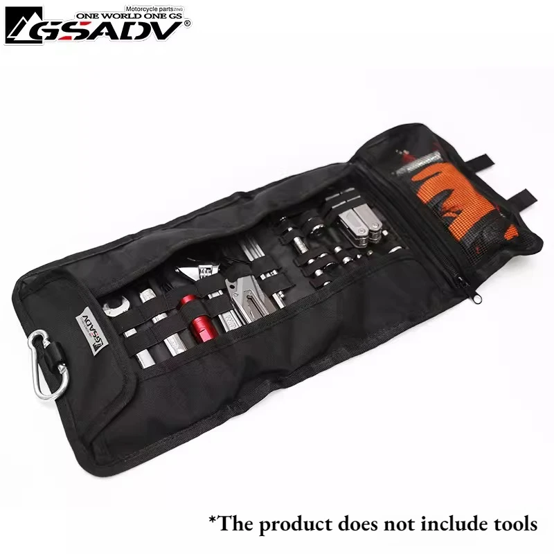

Сумка-органайзер для инструментов GSADV для мотоцикла, водонепроницаемая, из ткани Оксфорд, портативная, компактная, для экстренного ремонта мотоцикла
