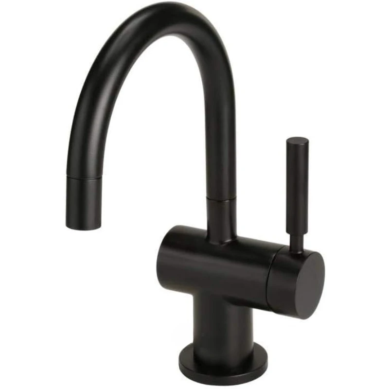 Indulge Modern Hot Water Dispenser Faucet, Matte Black