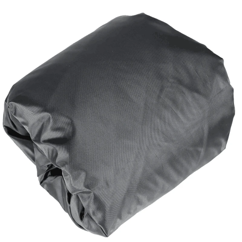 

Waterproof Duty 210D Boat Cover Trailerable Fishing Ski Bass V-Hull Tri-Hull Runabouts Black