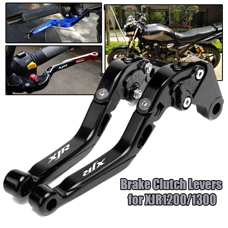

Для XJR1200 1995-1998 XJR1300 1999-2003 мотоциклетные тормозные рычаги сцепления ручной тормоз ручка скутера рычаг с логотипом XJR