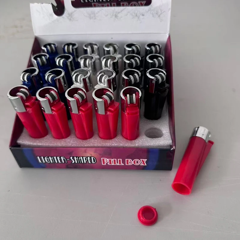 

3PCS/bag MINI Private Money Box Fake Lighter Secret Home Diversion Stash Can Container Hiding Storage Compartment