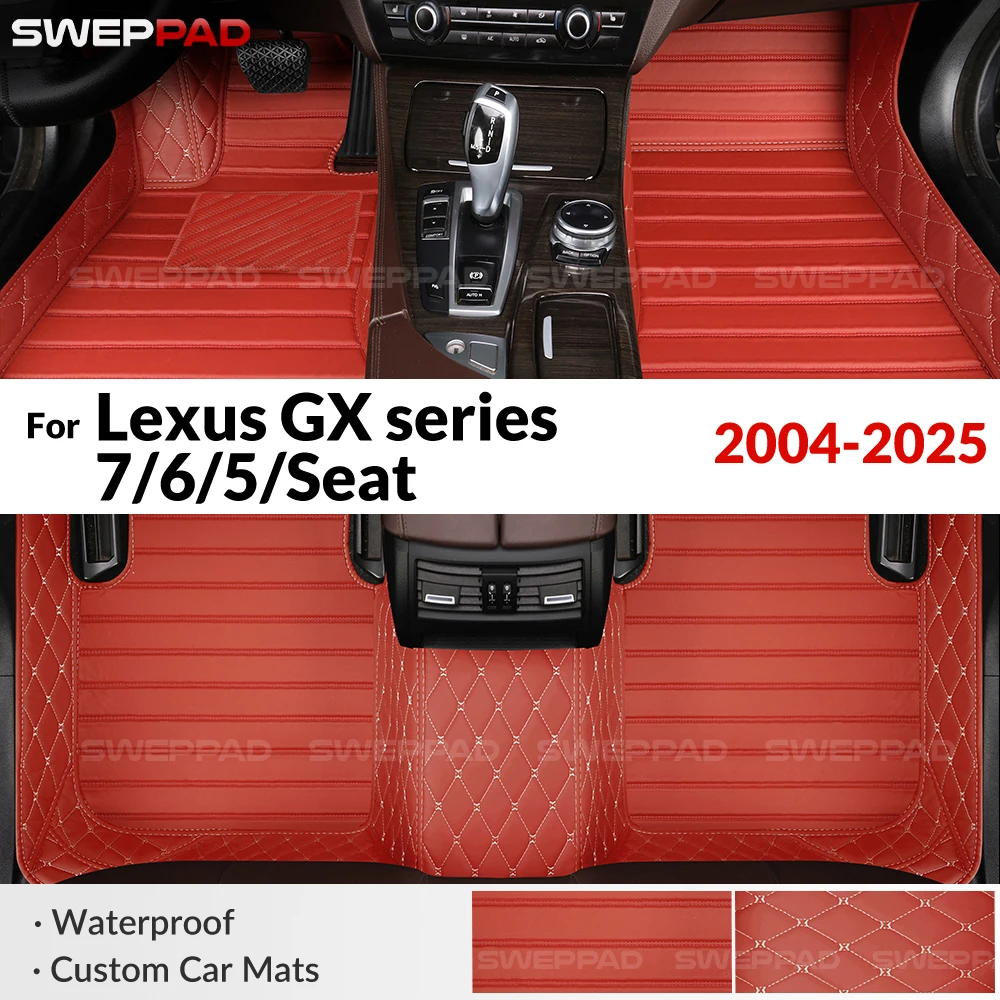 

Для Lexus GX series 7/6/5/Seat 2004-2025 автомобильный напольный коврик на заказ автомобильный ковер чехол аксессуары для интерьера защитные