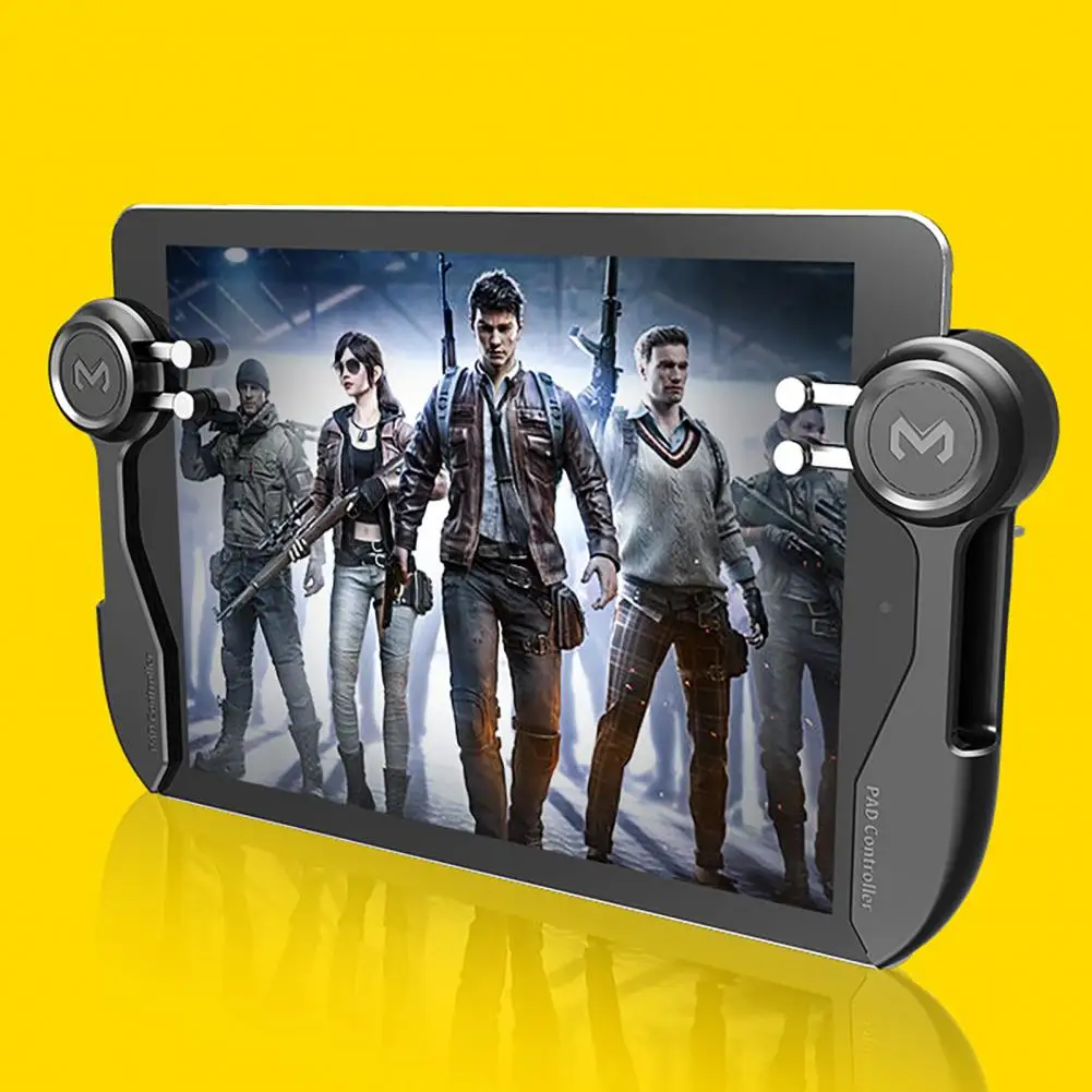 1 par akpad6k jogo joystick sensível de alta resistência ergonômico auxiliar tablet controlador de jogos botão