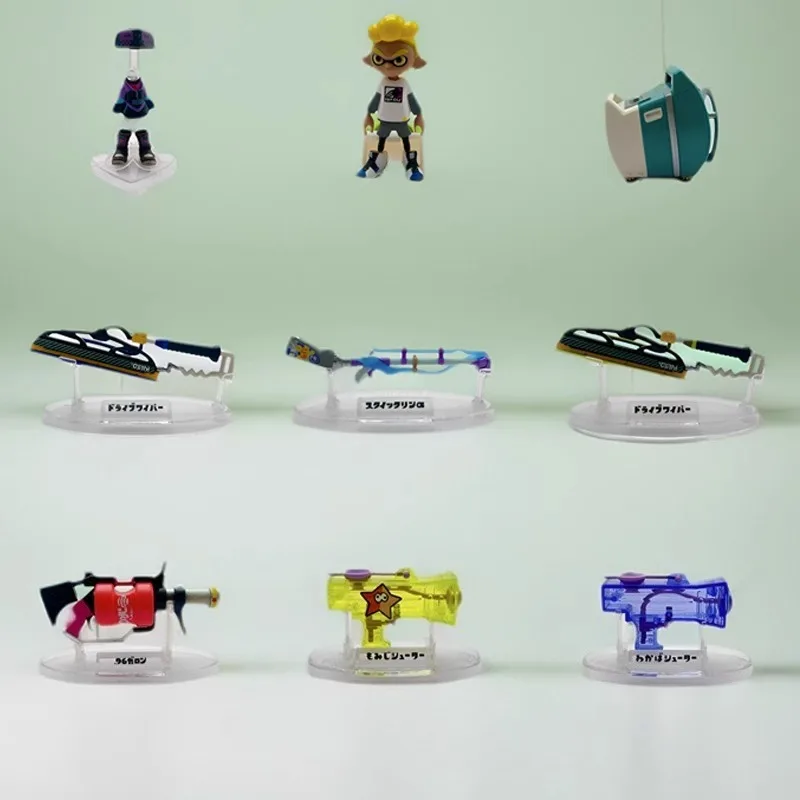 

Bulk Splatoon Gsc Weapon Splatoon Second and Third Bullets Wiper Brush Figurine Collection Gift