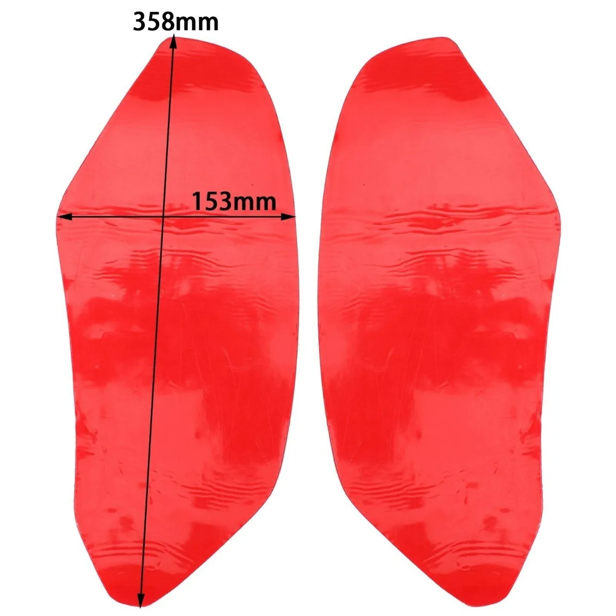 2pCS Black/Red Motorcycle Tank Protector Side Tankpad Replacement Accessories for APRILIA TUNON V4 17-2020 Aprilia Rsv4 16-20