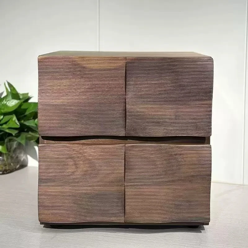 Minimal Rustic Narrow Nightstands Plastic Japanese Floating Smart Coffee Nightstands Rattan Weird Szafki Nocne Furniture Home