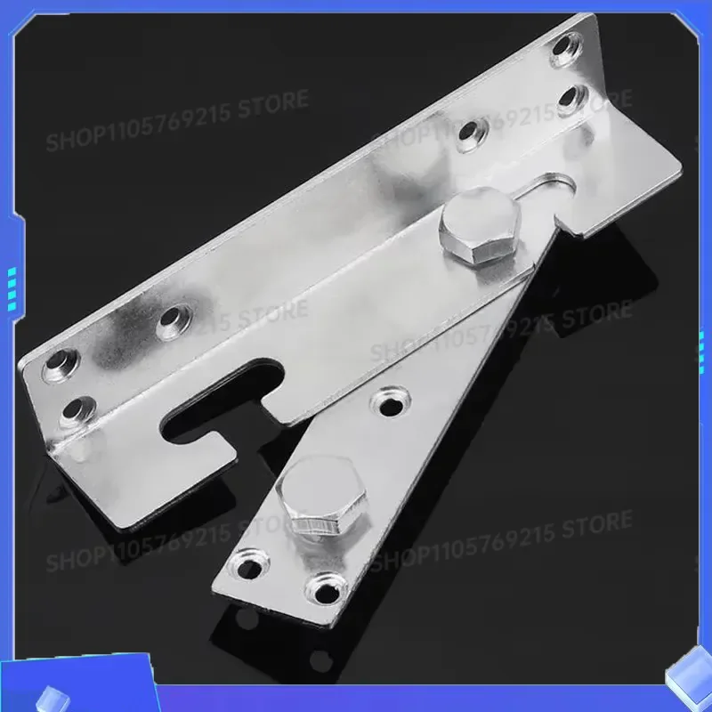 4 Pairs Furniture Bed Accessories Connector Corner Bracket 6 Inch Extended Bed Hinge for Bed Frame Repair and Reinforcement