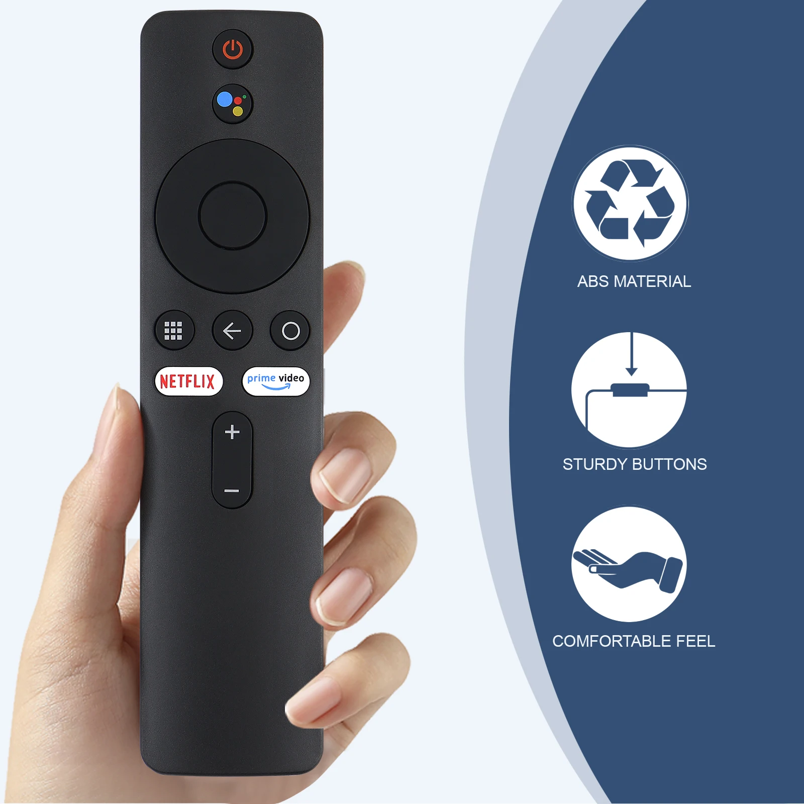 جهاز التحكم عن بعد الصوتي XMRM-006 متوافق مع وحدة التحكم البديلة Xiaomi MI TV Stick Box S/4S/4K MDZ-22-AB MDZ-24-AA