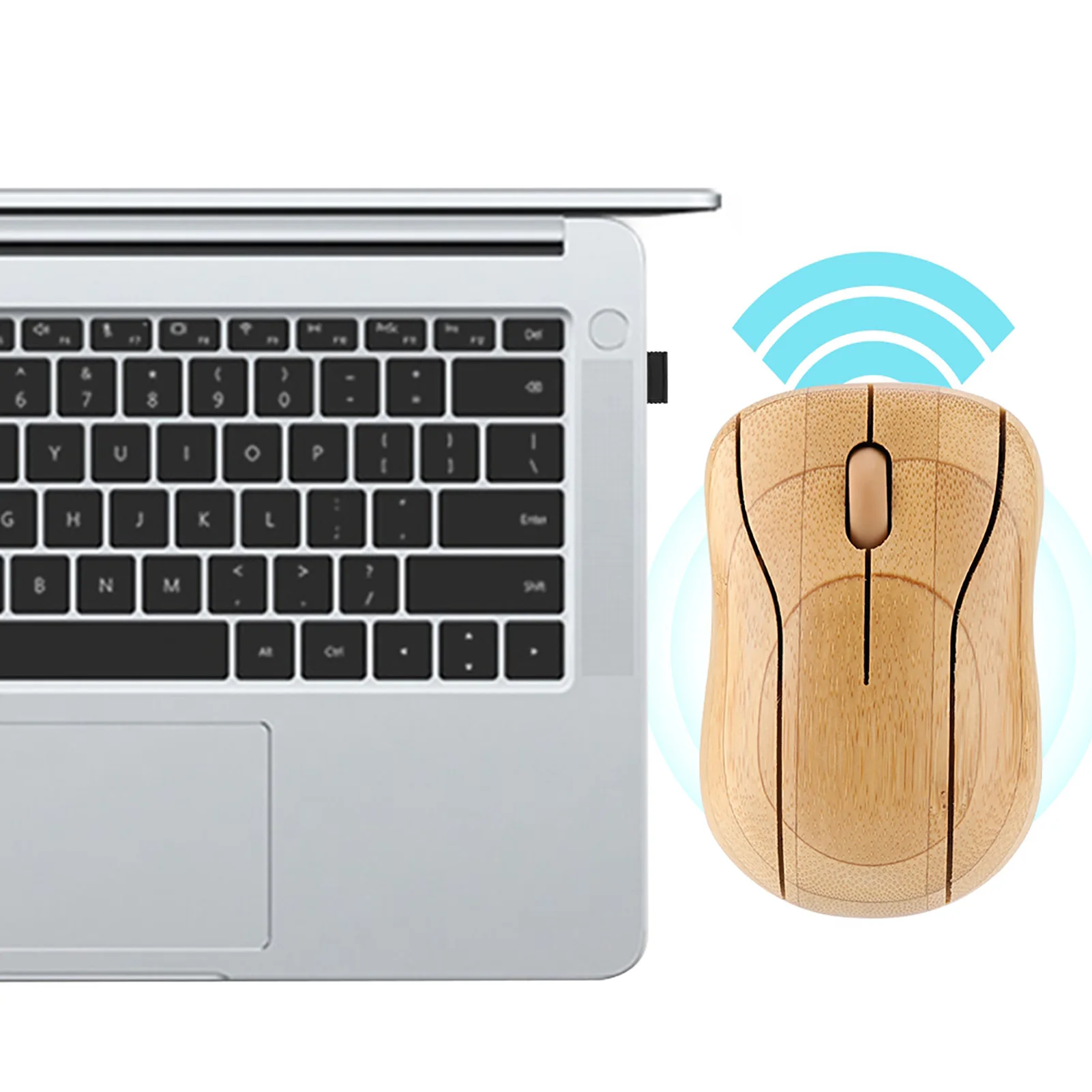 

2.4GHz Bamboo Wireless Optical Mouse PC Laptop Computer Wooden Wood Wireless Mouse Bamboo Wireless Mouse Wooden Wireless Mouse