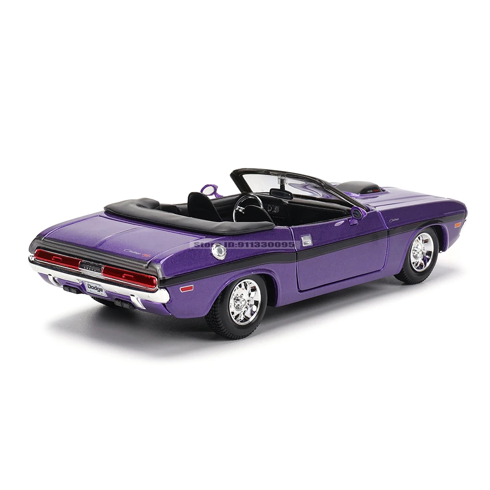 Maisto 1:24 1970 Dodge Challenger R/T Convertible alloy car model handicraft decoration collection toy tool gift die-casting