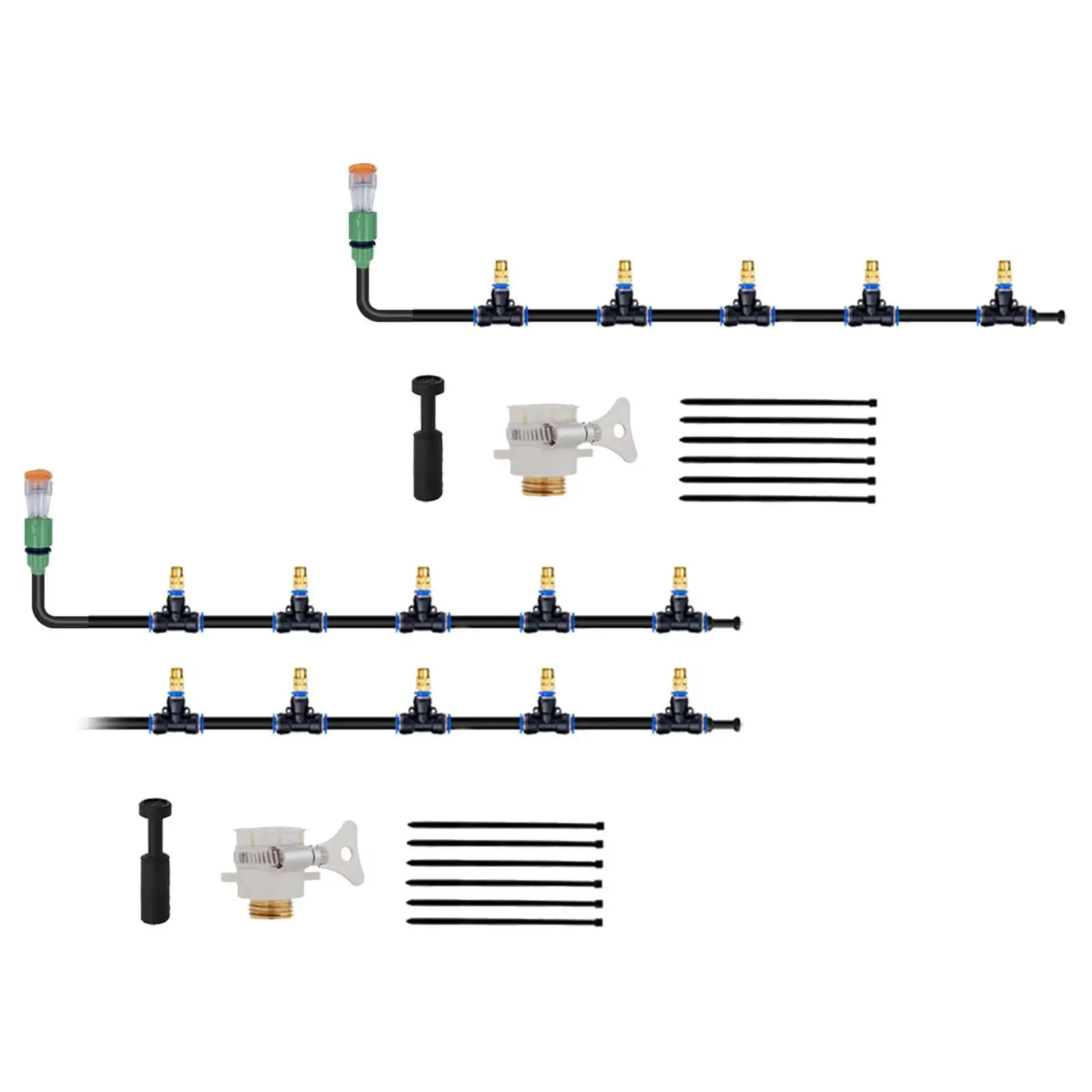 Garden irrigation kit system of atomizers noise for the courtyard