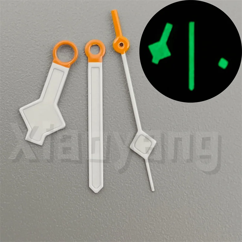 Snowflake Watch Hands Orange Blue White Gold Rose Hand WithGreen Luminous Fit NH34 NH35 ETA2824 DG2813Miyota8215,PT5000 Movement